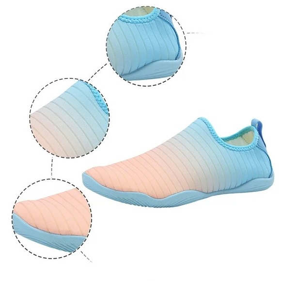 Amazon Women’s Pink and Blue Water Shoes - Size 6 - Picture 5 of 5